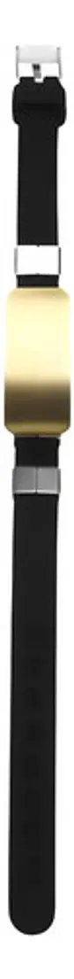 Pulsera Manillas Brazalete Goma Acero Inoxidable Para Hombre - Miniatura 8