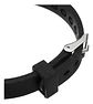 Pulsera Manillas Brazalete Goma Acero Inoxidable Para Hombre - Miniatura 13