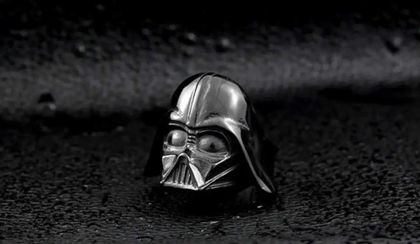 Anillo Argolla Star Wars Darth Vader Acero Inoxidable Hombre 10