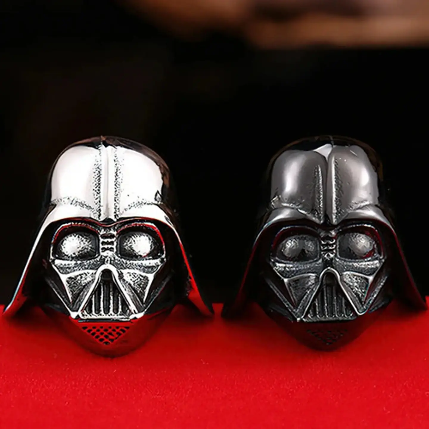 Anillo Argolla Star Wars Darth Vader Acero Inoxidable Hombre 13