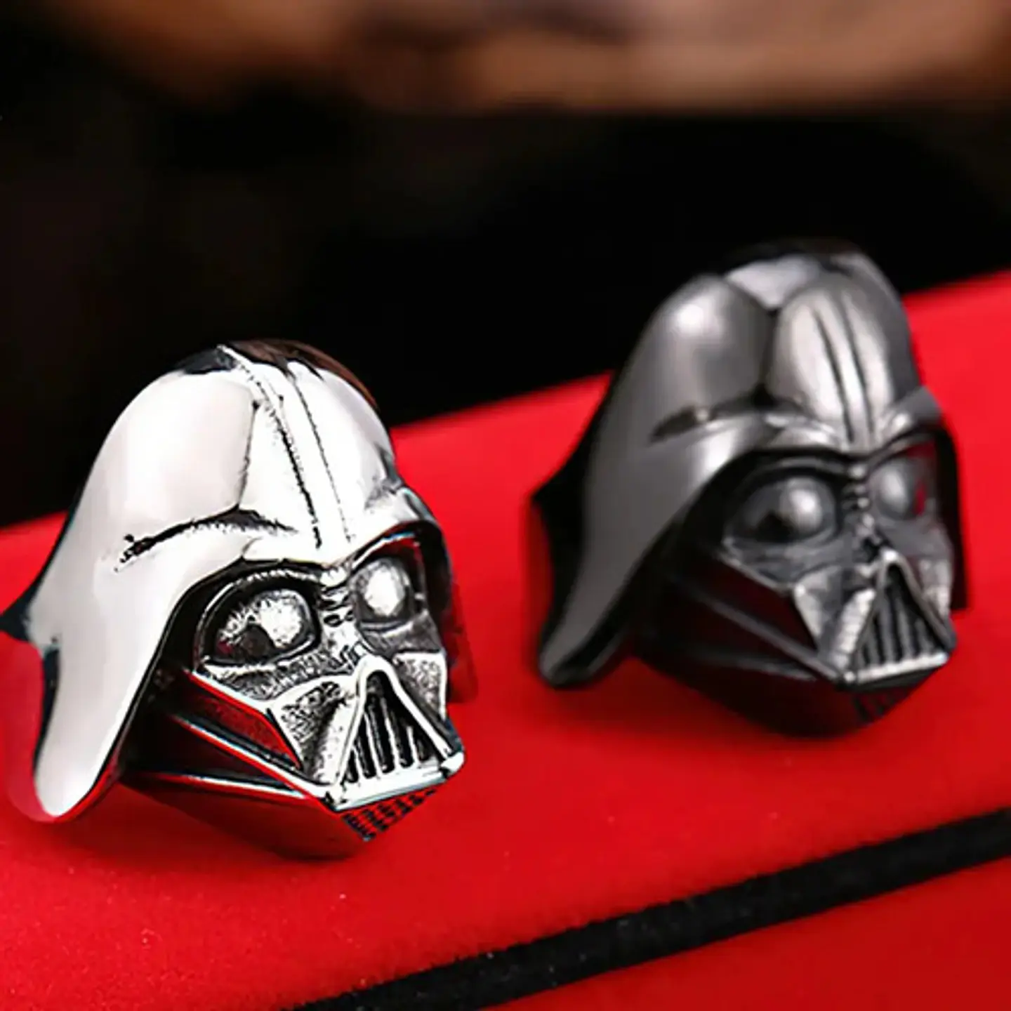 Anillo Argolla Star Wars Darth Vader Acero Inoxidable Hombre 14
