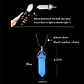 Collar Piedra Brilla En La Oscuridad Fluorescente Hombre - Miniatura 17
