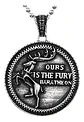 Collar Para Hombre Y Dije Baratheon Game Of Thrones De Acero - Miniatura 1