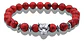 Pulsera Manilla Brazalete Granos Cuentas Leon Para Hombre - Miniatura 7