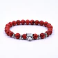 Pulsera Manilla Brazalete Granos Cuentas Leon Para Hombre - Miniatura 8