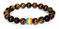 Pulsera Manilla Piedras Naturales Orgullo Lgbt Hombre Mujer - Miniatura 3