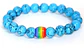 Pulsera Manilla Piedras Naturales Orgullo Lgbt Hombre Mujer - Miniatura 7