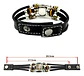 Pulsera Para Hombre Y Mujer Manilla Cuero Medalla San Benito - Miniatura 3