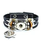 Pulsera Para Hombre Y Mujer Manilla Cuero Medalla San Benito - Miniatura 5