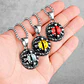 Collar Colgante Calavera Skull Dragon Ojo Para Hombre Mujer - Miniatura 4