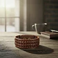 Pulsera Manilla Brazalete Cuero Ajustable Color Cafe Hombre - Miniatura 6