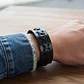 Pulsera Manilla Brazalete Cuero Ajustable Color Cafe Hombre - Miniatura 17