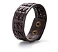 Pulsera Manilla Brazalete Cuero Ajustable Color Cafe Hombre - Miniatura 19