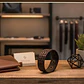 Pulsera Manilla Brazalete Cuero Ajustable Color Cafe Hombre - Miniatura 22