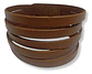 Pulsera Manilla Brazalete Cuero Ajustable Color Cafe Hombre - Miniatura 41