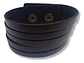 Pulsera Manilla Brazalete Cuero Ajustable Color Cafe Hombre - Miniatura 44