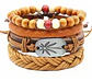 Pulsera Brazalete Manilla Placa Amor Cuero Hombre Y Mujer - Miniatura 10