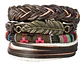Pulsera Brazalete Manilla Placa Amor Cuero Hombre Y Mujer - Miniatura 12