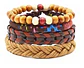 Pulsera Brazalete Manilla Placa Amor Cuero Hombre Y Mujer - Miniatura 13