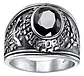 Anillo Militar Ee.uu. Color Plata Acero Inoxidable Hombre - Miniatura 1