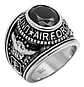 Anillo Militar Ee.uu. Color Plata Acero Inoxidable Hombre - Miniatura 2