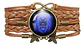 Pulsera Brazalete Manilla Cuero Signos Zodiaco Mujer Hombre - Miniatura 5