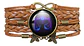Pulsera Brazalete Manilla Cuero Signos Zodiaco Mujer Hombre - Miniatura 13
