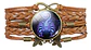 Pulsera Brazalete Manilla Cuero Signos Zodiaco Mujer Hombre - Miniatura 29