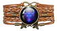 Pulsera Brazalete Manilla Cuero Signos Zodiaco Mujer Hombre - Miniatura 37