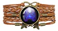 Pulsera Brazalete Manilla Cuero Signos Zodiaco Mujer Hombre - Miniatura 45