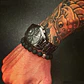 Pulsera Manilla Ajustable Piedras Ojo Tigre Volcánica Hombre - Miniatura 4