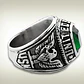 Anillo Militar Estados Unidos Aguila Acero Inoxidable Hombre - Miniatura 3