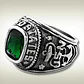 Anillo Militar Estados Unidos Aguila Acero Inoxidable Hombre - Miniatura 4