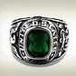 Anillo Militar Estados Unidos Aguila Acero Inoxidable Hombre - Miniatura 5