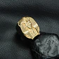 Anillo Egipcio Faraón Acero Inoxidable Color Oro Para Hombre - Miniatura 4
