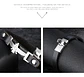 Pulsera Manilla Acero Inoxidable Águila Cuero Negro Hombre - Miniatura 8