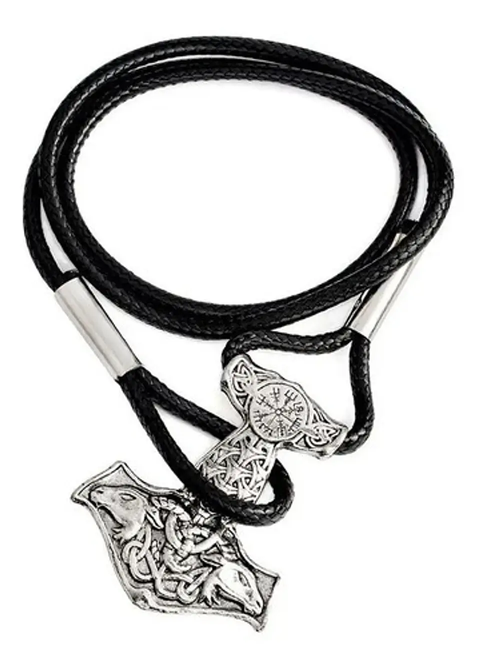 Pulsera Brazalete Manilla Martillo Mjolnir Vikingo Hombres 1