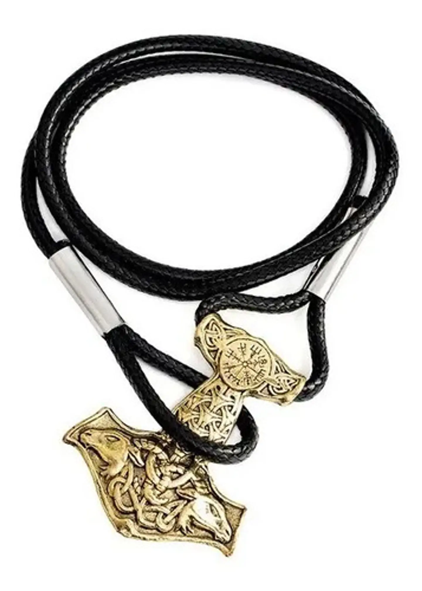 Pulsera Brazalete Manilla Martillo Mjolnir Vikingo Hombres 9