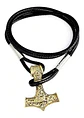 Pulsera Brazalete Manilla Martillo Mjolnir Vikingo Hombres - Miniatura 10