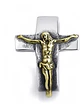 Anillo Jesus Cruz Color Plata Acero Inoxidable Para Hombre - Miniatura 4