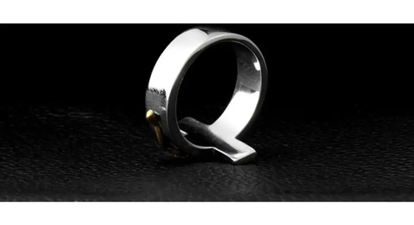 Anillo Jesus Cruz Color Plata Acero Inoxidable Para Hombre 11