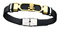 Pulsera Brazalete Cuero Cráneo Skull Acero Inoxidable Hombre - Miniatura 5