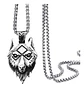 Collar Cabeza Colgante Lobo Nórdico Vikingo Salvaje Hombre - Miniatura 1