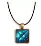 Collar Brilla En La Oscuridad Fluorescente Para Hombre Mujer - Miniatura 1