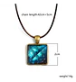 Collar Brilla En La Oscuridad Fluorescente Para Hombre Mujer - Miniatura 5