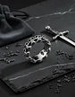 Anillo Para Hombre En Acero Cráneo Calavera Color Plata - Miniatura 6