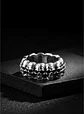 Anillo Para Hombre En Acero Cráneo Calavera Color Plata - Miniatura 8