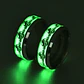 Anillo Jurassic Park Brilla En La Oscuridad Fluorescente   - Miniatura 2