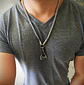 Collar Vikingo Lobo Runas Thor Acero Inoxidable Para Hombre - Miniatura 8