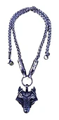 Collar Vikingo Lobo Runas Thor Acero Inoxidable Para Hombre - Miniatura 9